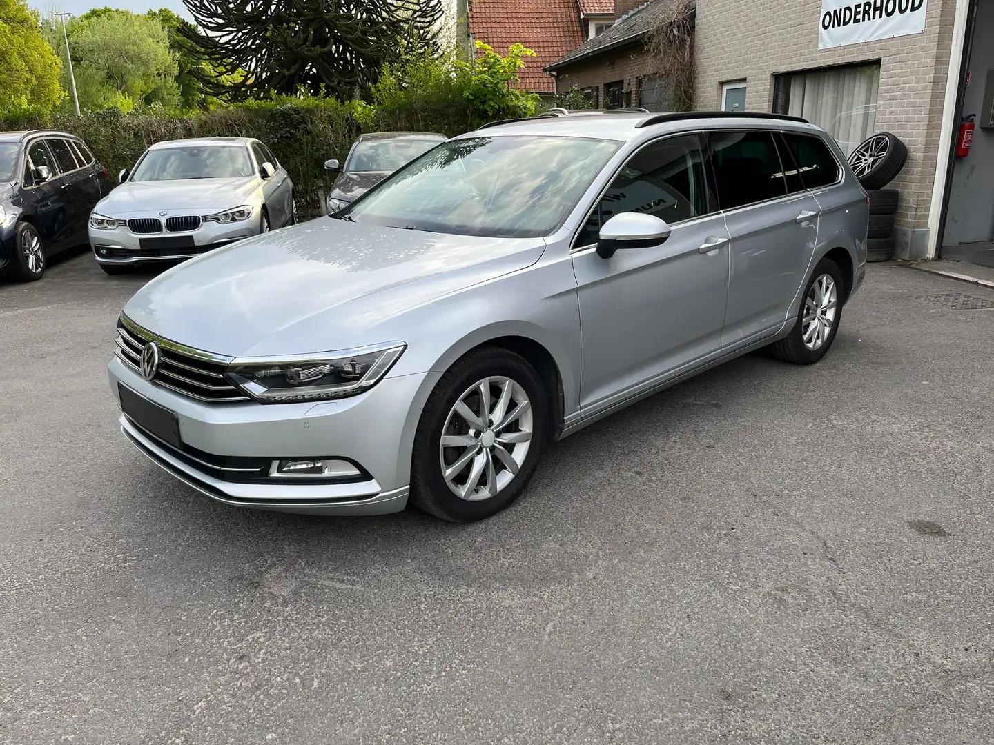 Volkswagen Passat Variant Passat Variant 2.0 TDI SCR DSG Trendline Argent - 1