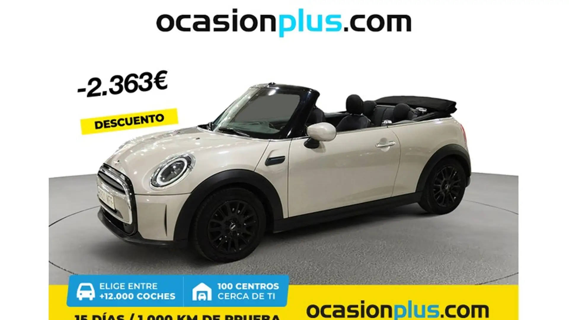 MINI Cooper Cabrio Aut. Gris - 1