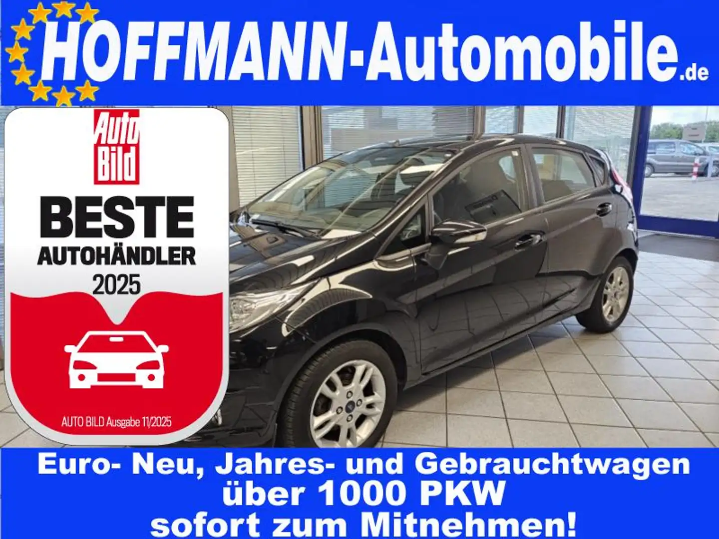 Ford Fiesta Alufelgen,Sitzheizung,Klima,Allwetter Schwarz - 1