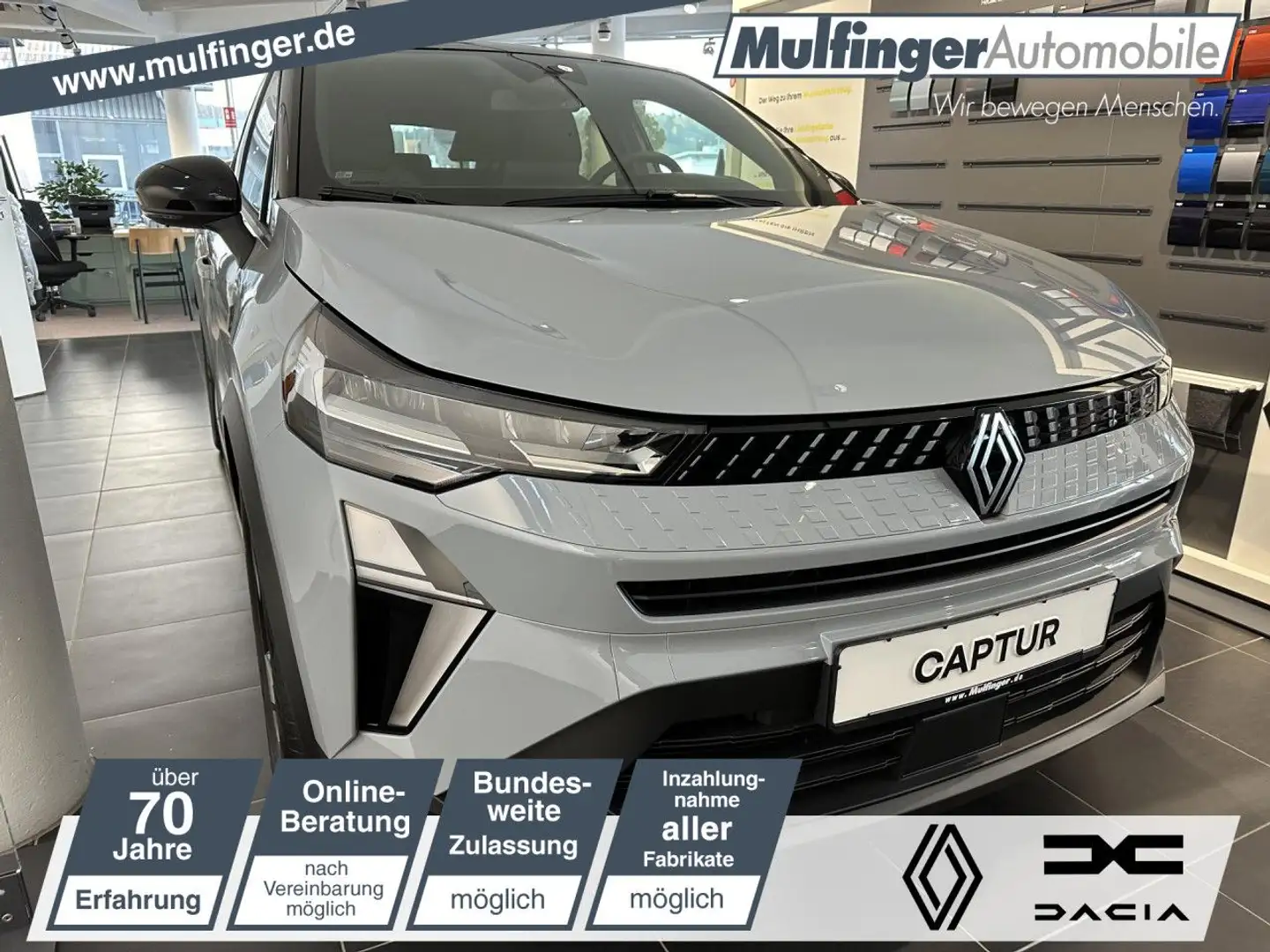 Renault Captur Techno Mild Hybrid 140 Bluetooth Navi Klima Negro - 1