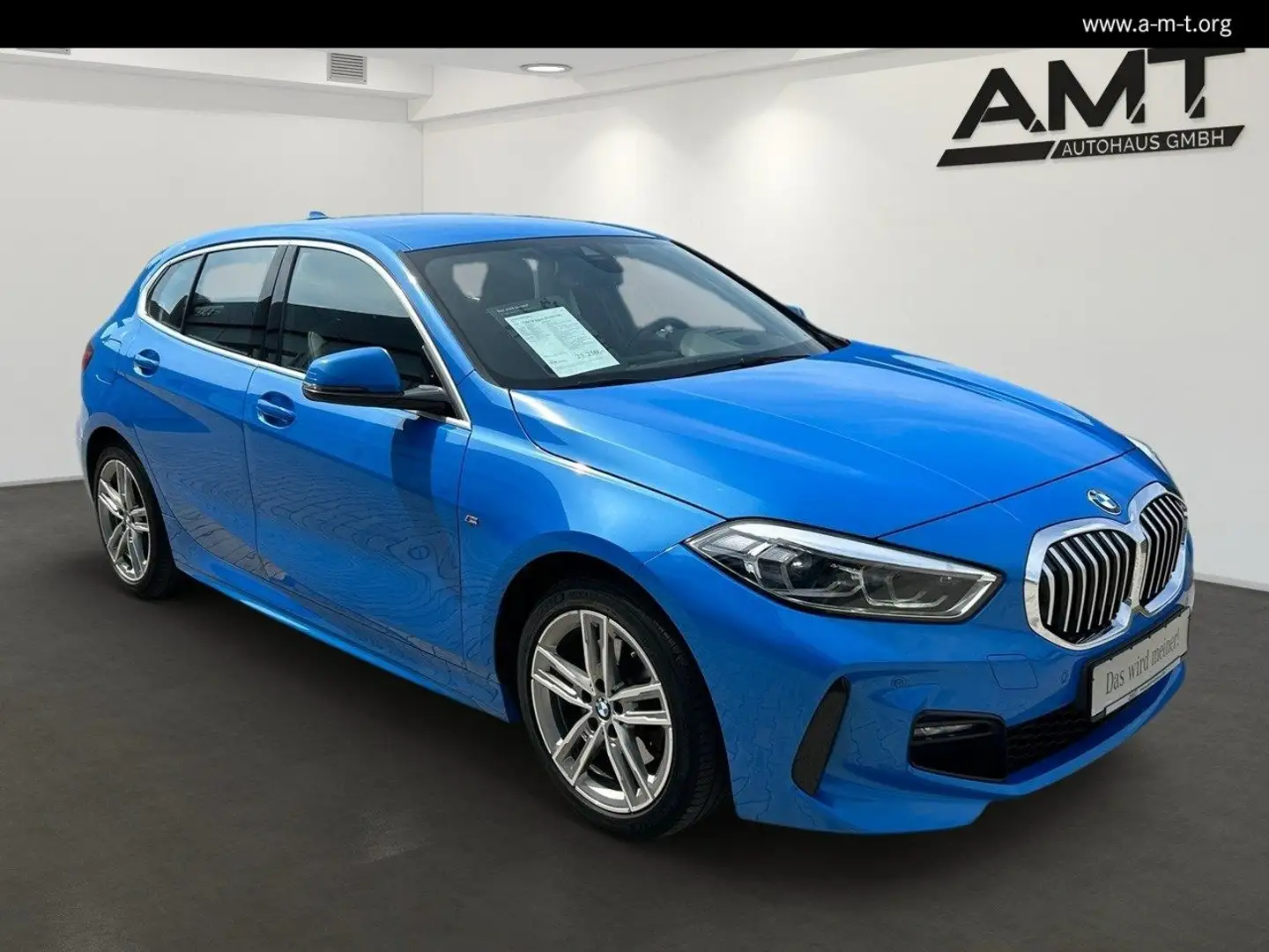 BMW 118 1er - 118d M Sport (EURO 6d) Klima/LED/Sitzhzg. Blau - 2