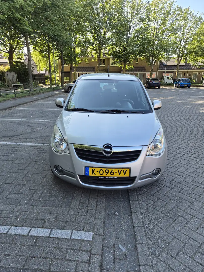 Opel Agila 1.2 Edition Airco, APK MAART 2026 Grijs - 1
