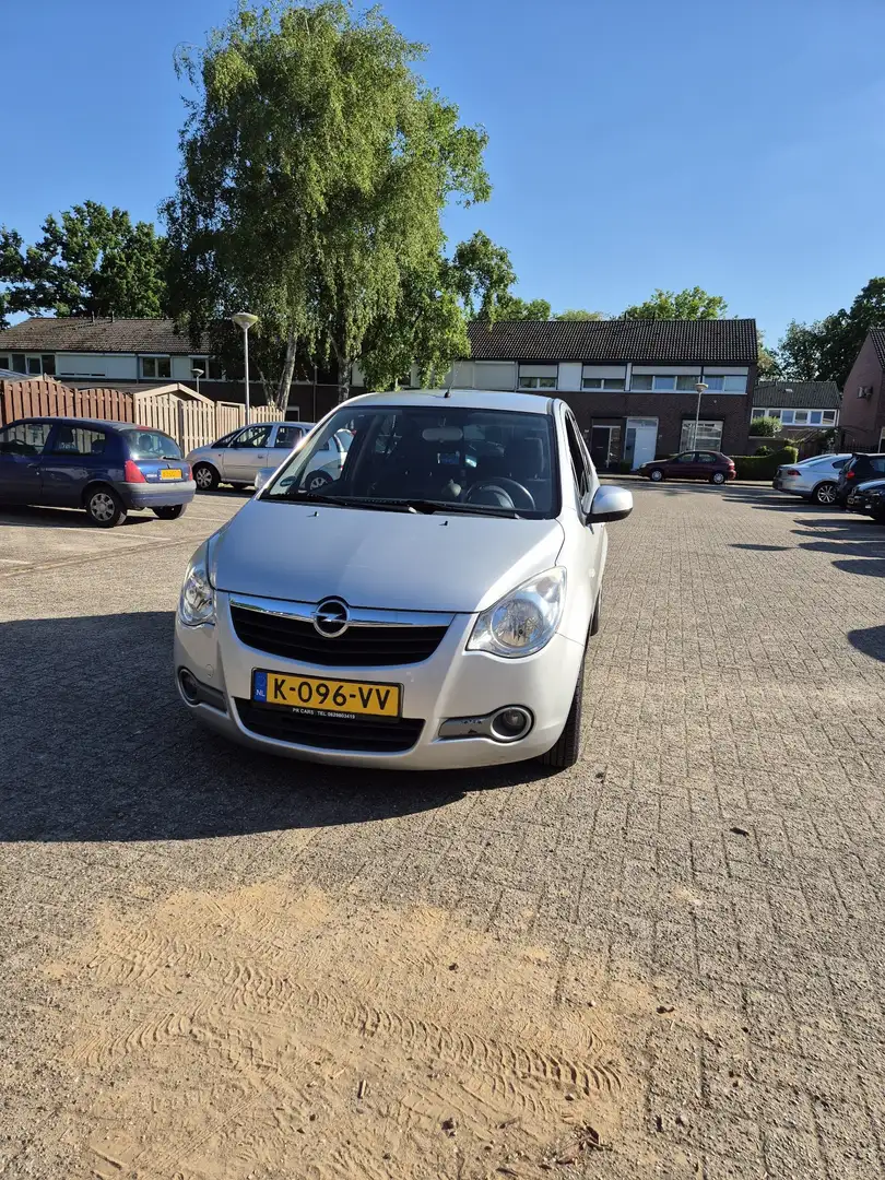 Opel Agila 1.2 Edition Airco, APK MAART 2026 Grijs - 2