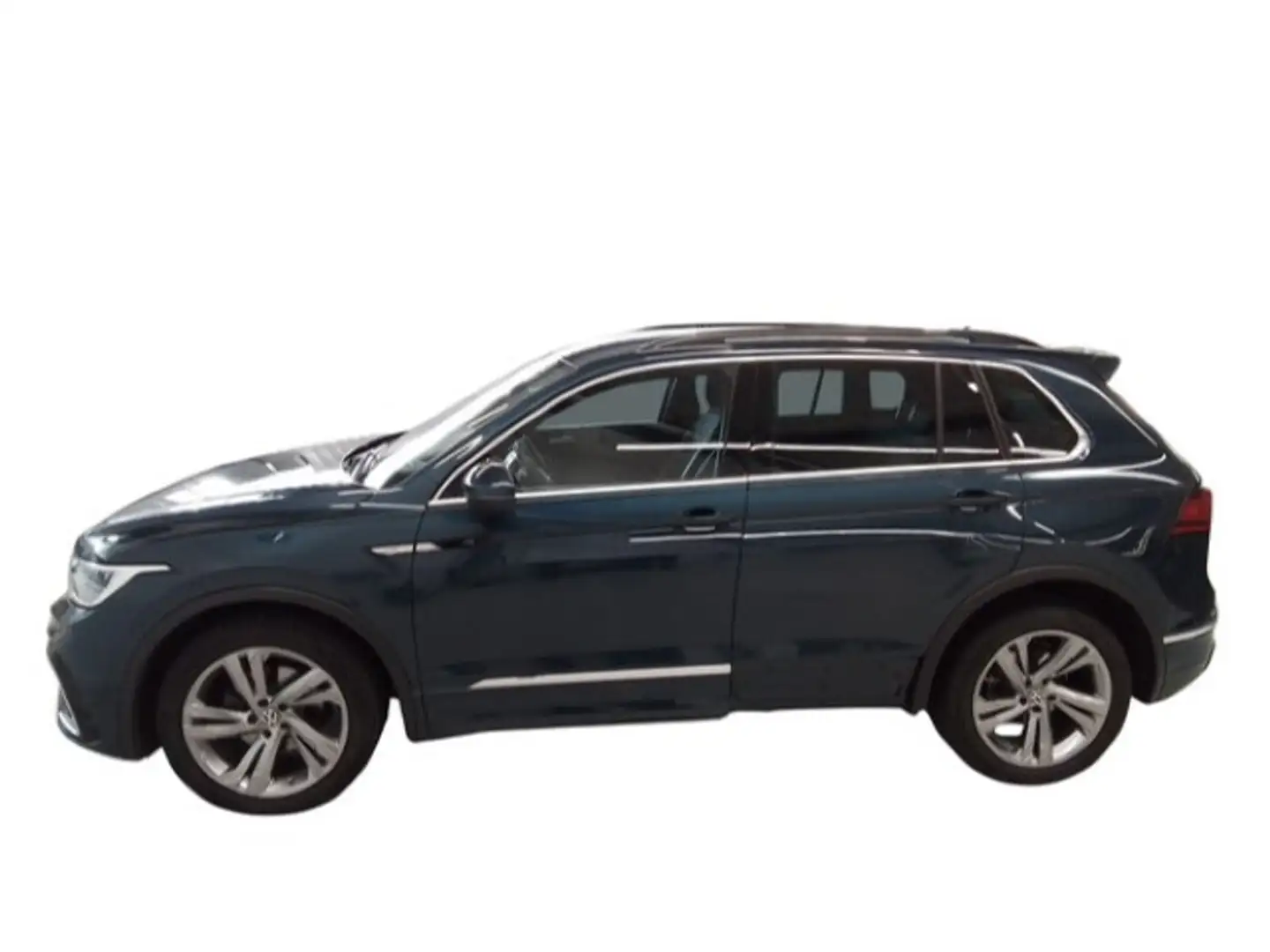 Volkswagen Tiguan 2.0 TDI DSG R-LINE NAVI AHK KAMERA KEYLES Blau - 2