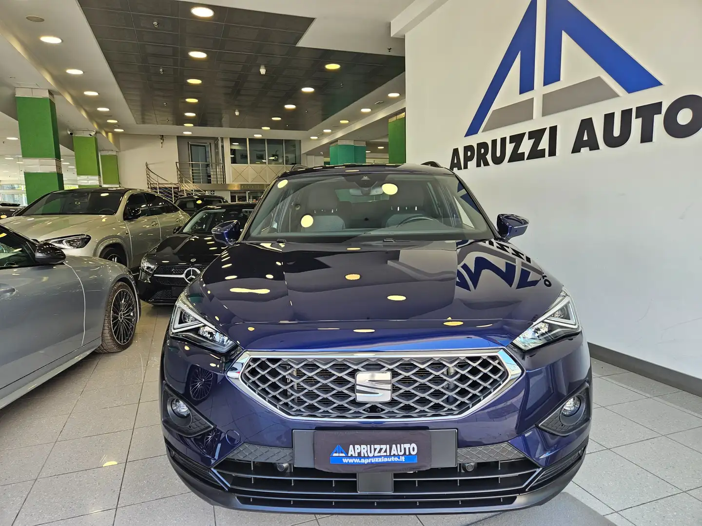 SEAT Tarraco Tarraco 2.0 tdi Style 150cv dsg 7posti RETROCAM Blu/Azzurro - 2