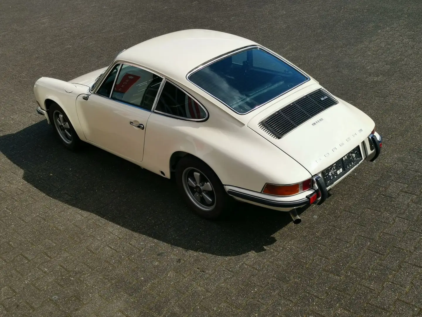 Porsche 911 911 E Ölklappe Blanc - 1