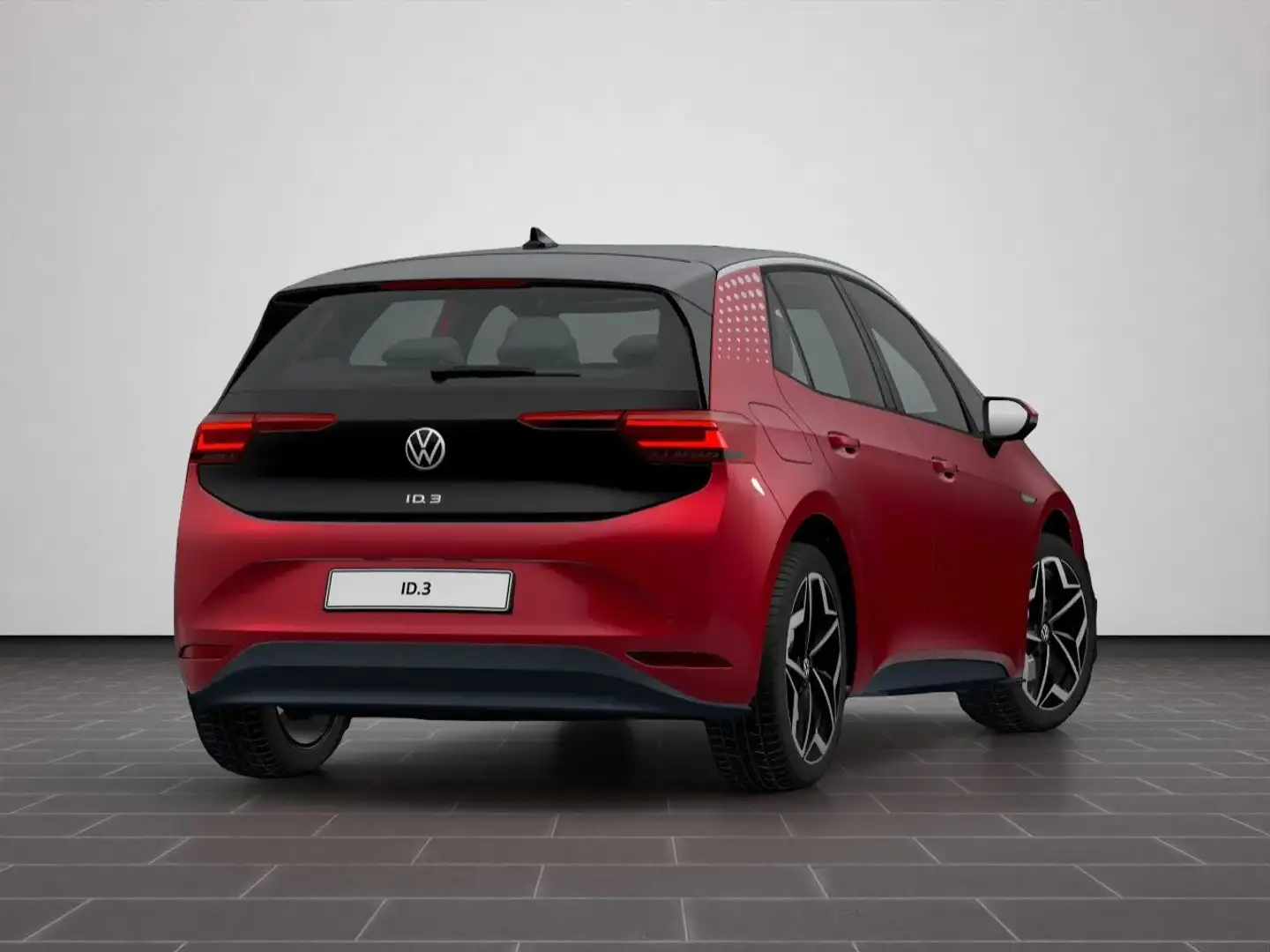 Volkswagen ID.3 Pro Performance 58 kWh | 19" in Schwarz mit Rot - 2