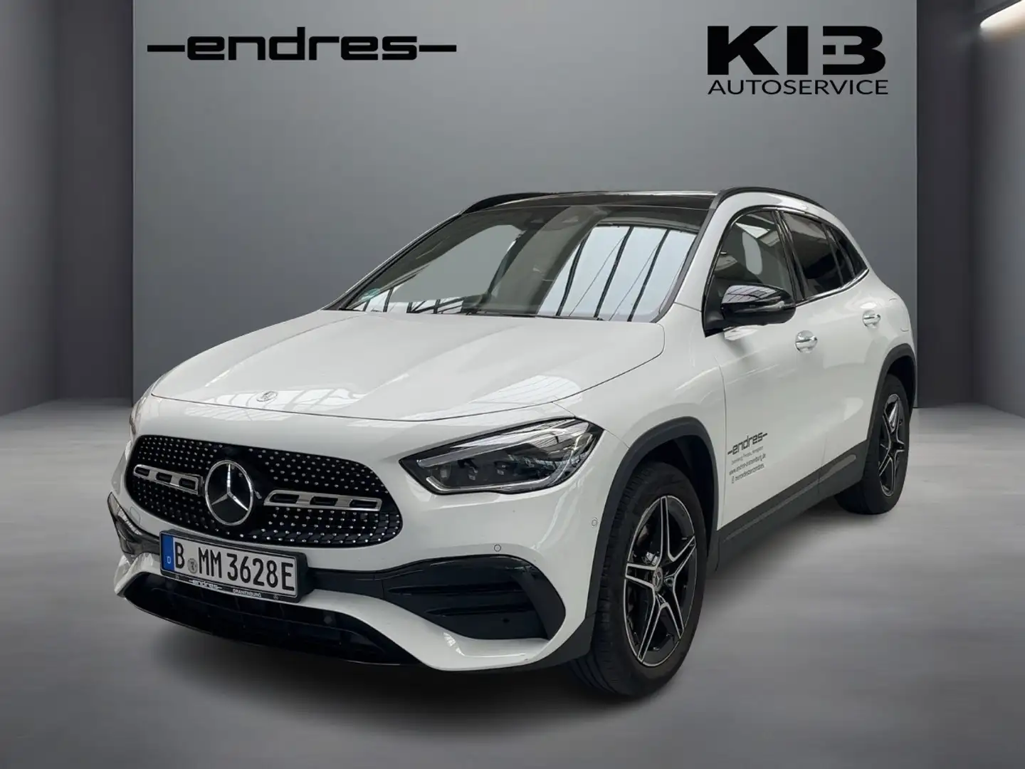 Mercedes-Benz GLA 250 e AMG +Wide+MBUX+Pano+HUD+360+MBeam Blanc - 1