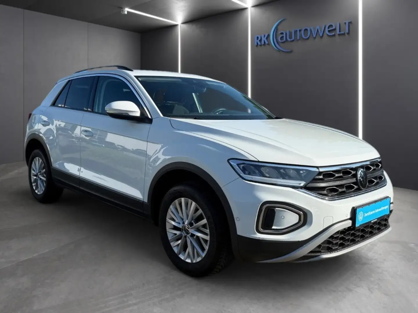 Volkswagen T-Roc 1.0 TSI Life Navi Apple CarPlay DAB+ Weiß - 2