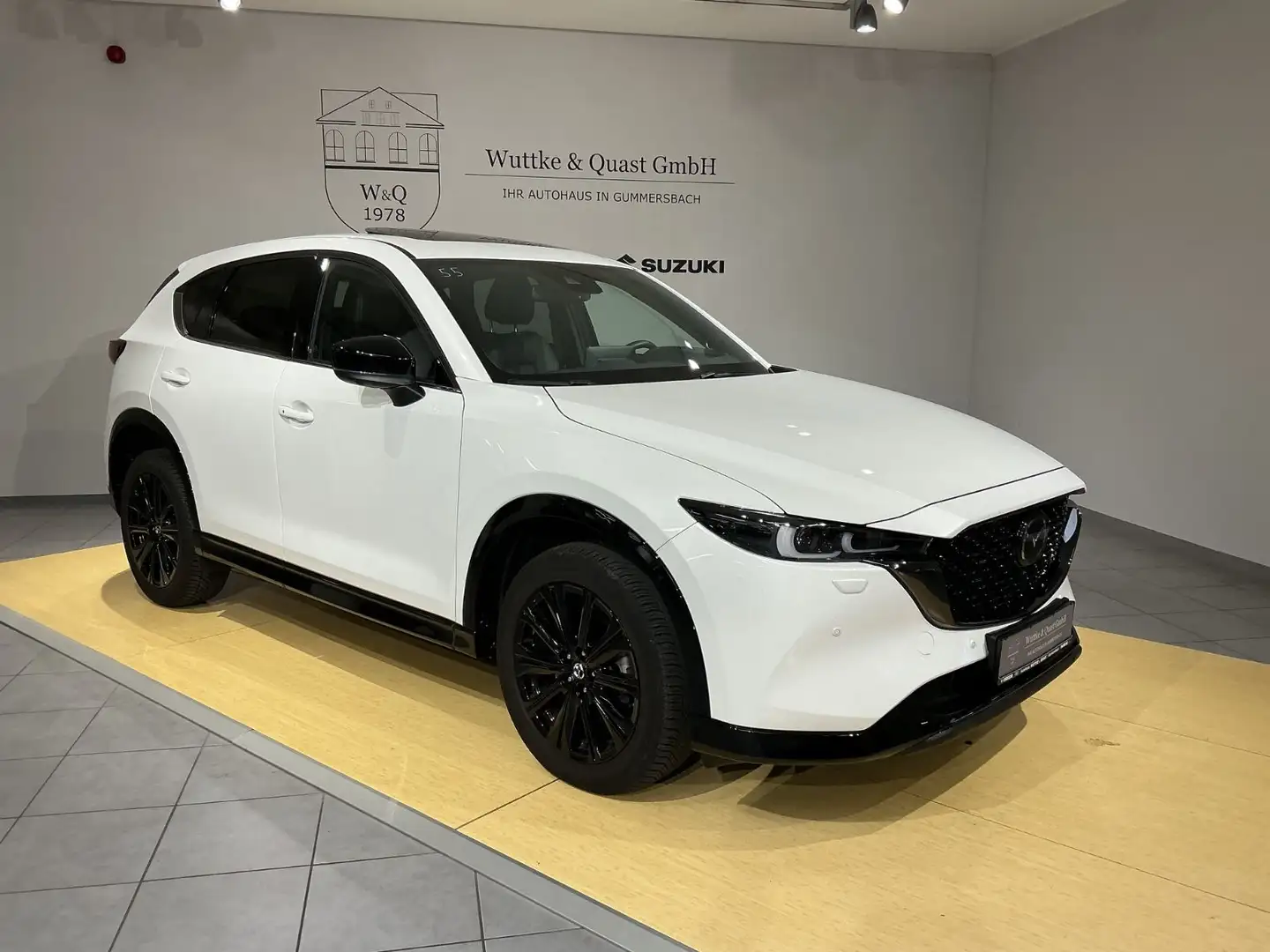 Mazda CX-5 Homura AWD Schiebedach Sitzbelüftung Leder Weiß - 2