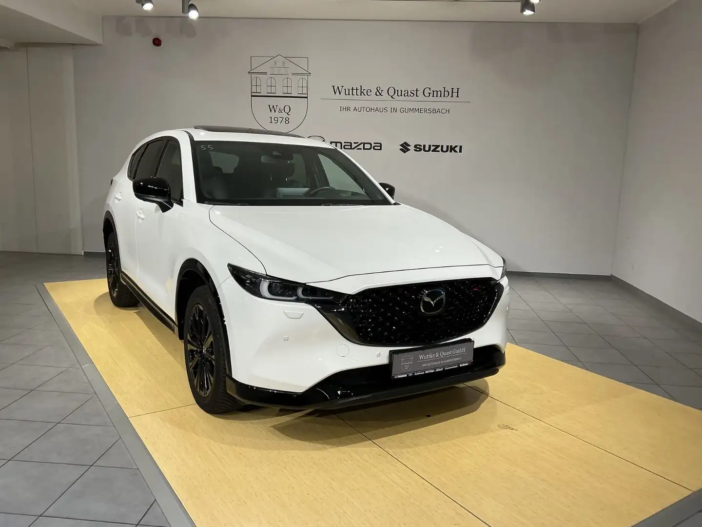 Mazda CX-5 Homura AWD Schiebedach Sitzbelüftung Leder Weiß - 1