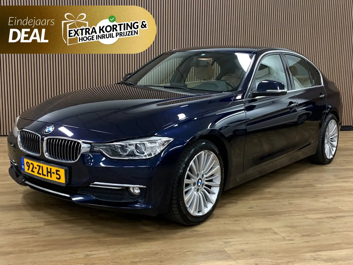BMW 320 3-serie 320i EfficientDynamics Edition Upgrade Edi Blauw - 1