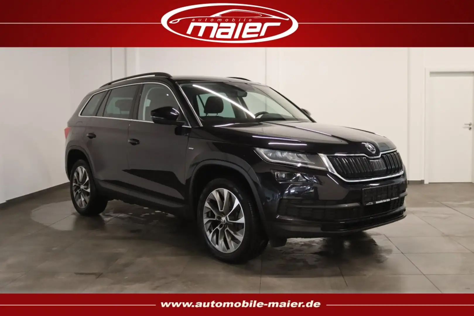 Skoda Kodiaq 2.0 TDI DSG Clever-7Si-NAV-LED-KAMERA-AHK Schwarz - 1