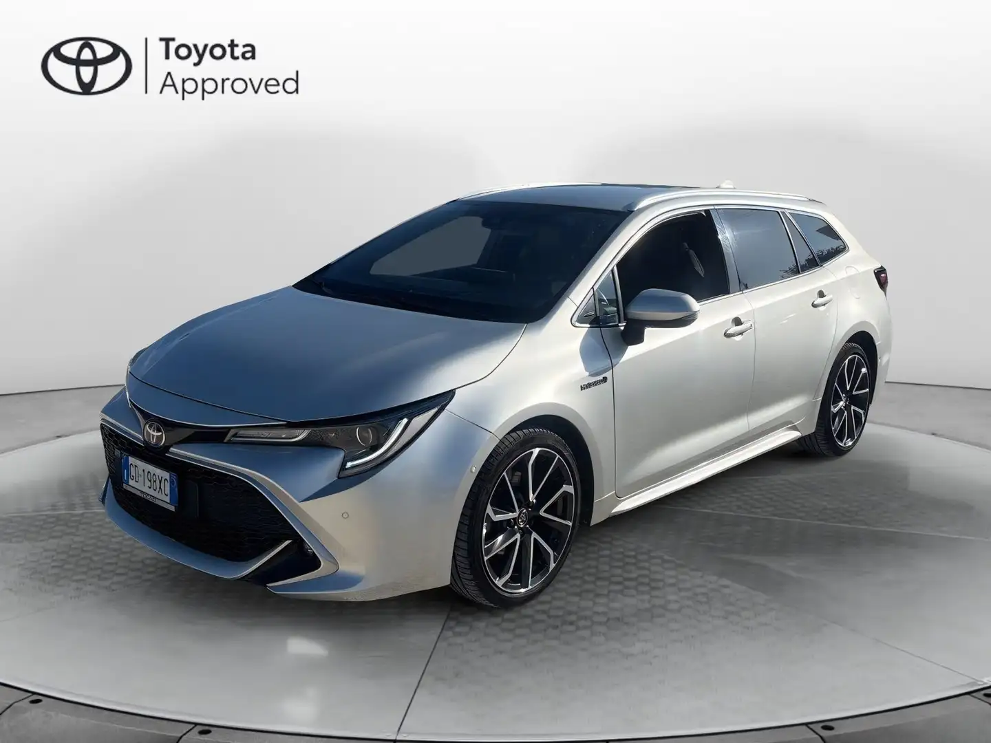 Toyota Corolla Touring Sports 2.0 Hybrid Lounge Gris - 1