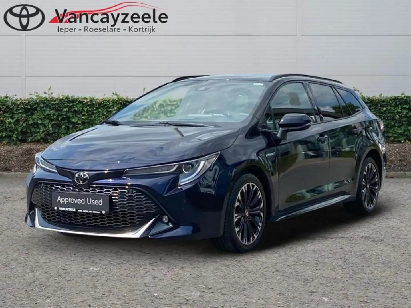 Toyota Corolla TS+GR Sport+cam+nav+sens V&A Bleu - 1