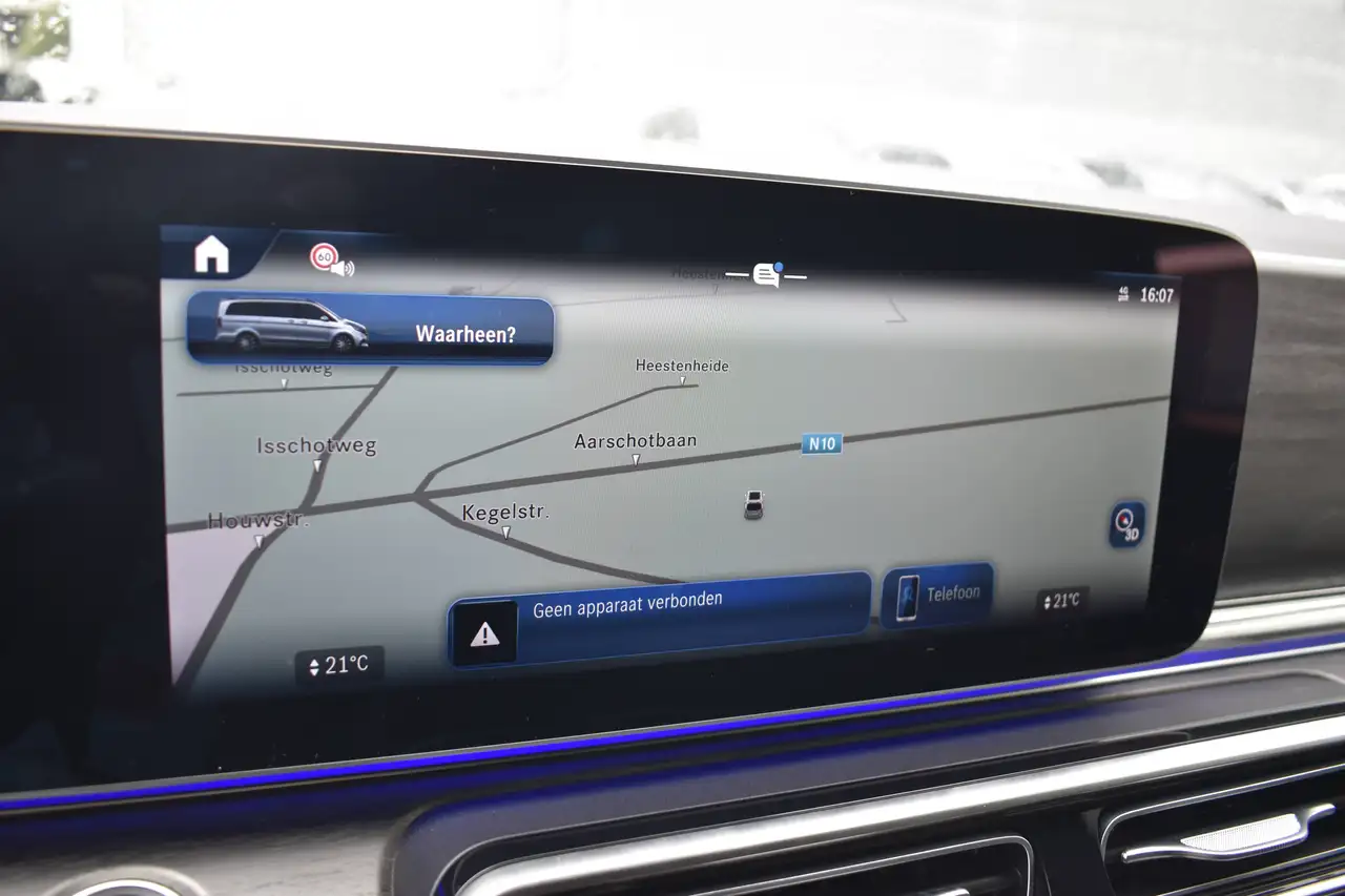Mercedes-Benz V-Class L3, LEDER, 360°, SPORTSTOEL, ADAPTIEVE CC, MULTIBEAM LED, 7 ZITPLAATSEN, миниатюра 18