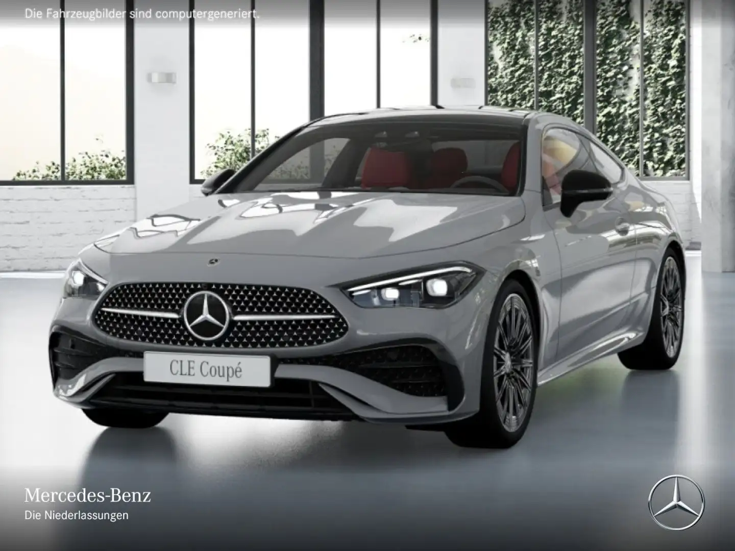 Mercedes-Benz CLE 450 4M AMG+NIGHT+PANO+360+STHZG+BURMESTER+9G Grau - 2