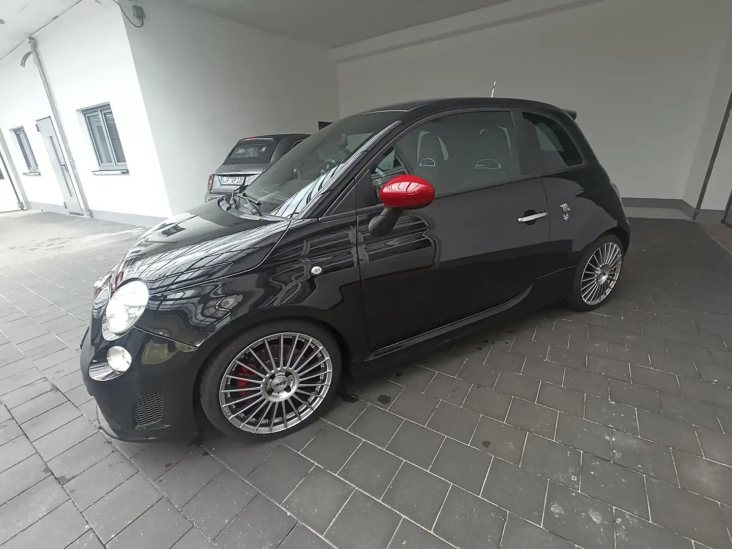 Fiat 595 Abarth Turismo Motor überholt ca 4800 km alles belegbar. Negro - 1