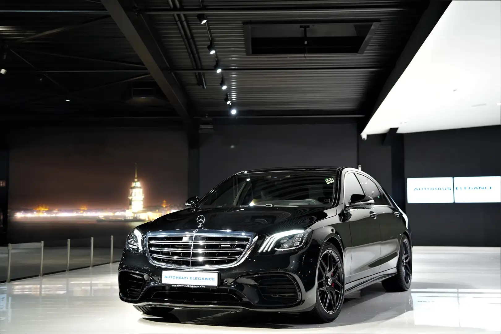 Mercedes-Benz S 63 AMG 4Matic+ L*DRIVER'S*NIGHT*BURM.*PANO*H-UP Fekete - 1
