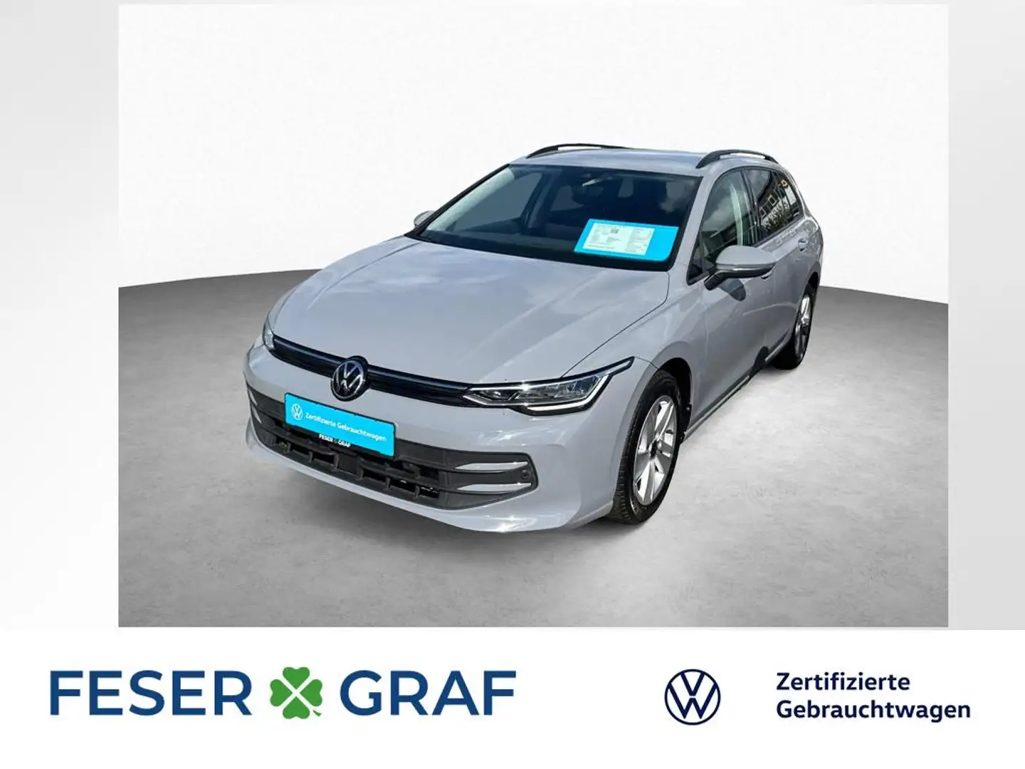 Volkswagen Golf Variant 1.5 eTSI DSG NAVI ACC LED HUD Grau - 1