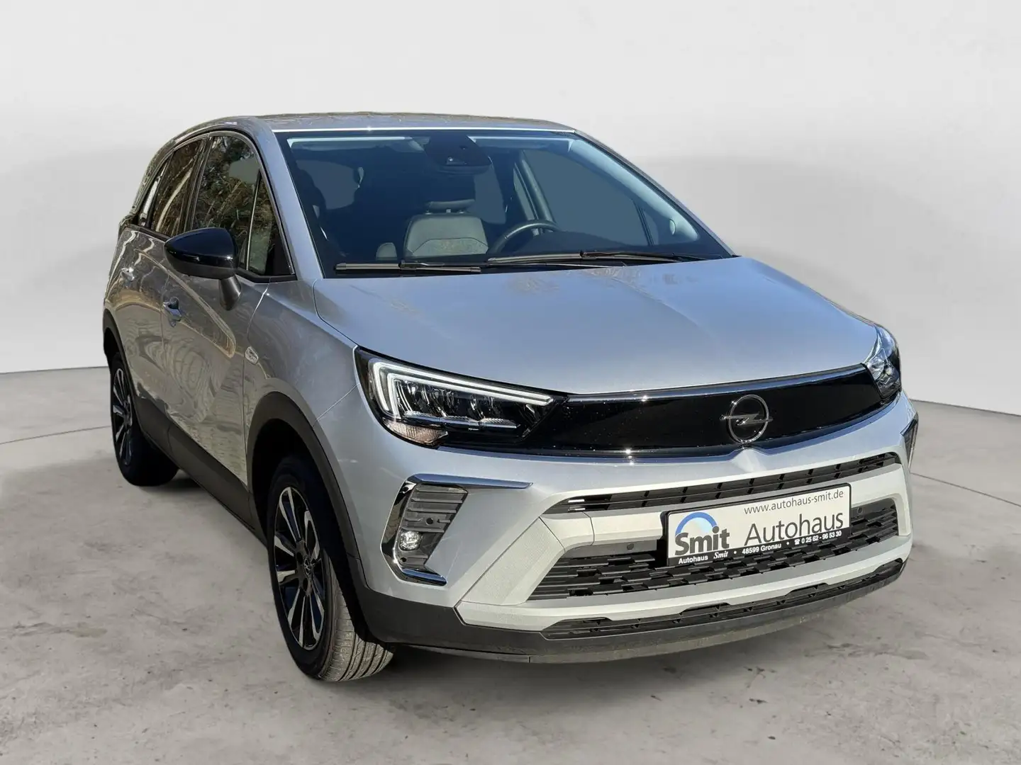 Opel Crossland Crossland 1.2 Turbo Elegance*LED*NAVI*KAMERA*PDC Silber - 1