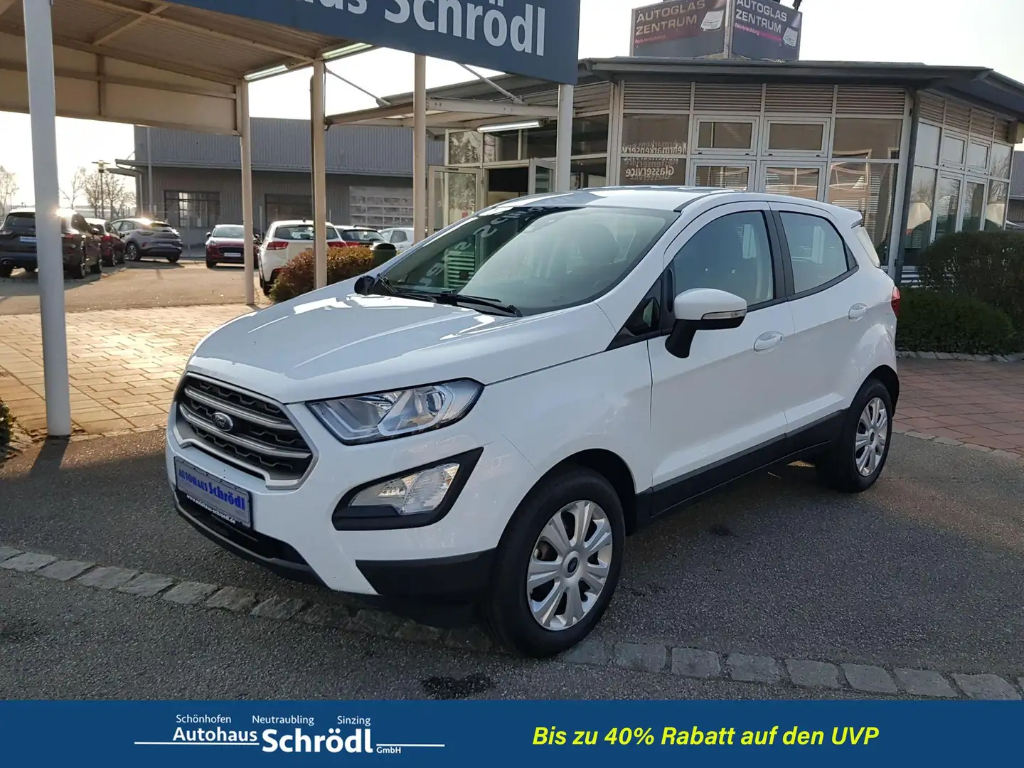 Ford EcoSport Trend 1.0 EcoBoost 100 PS-AndroidAuto-AppleCarP... Weiß - 1
