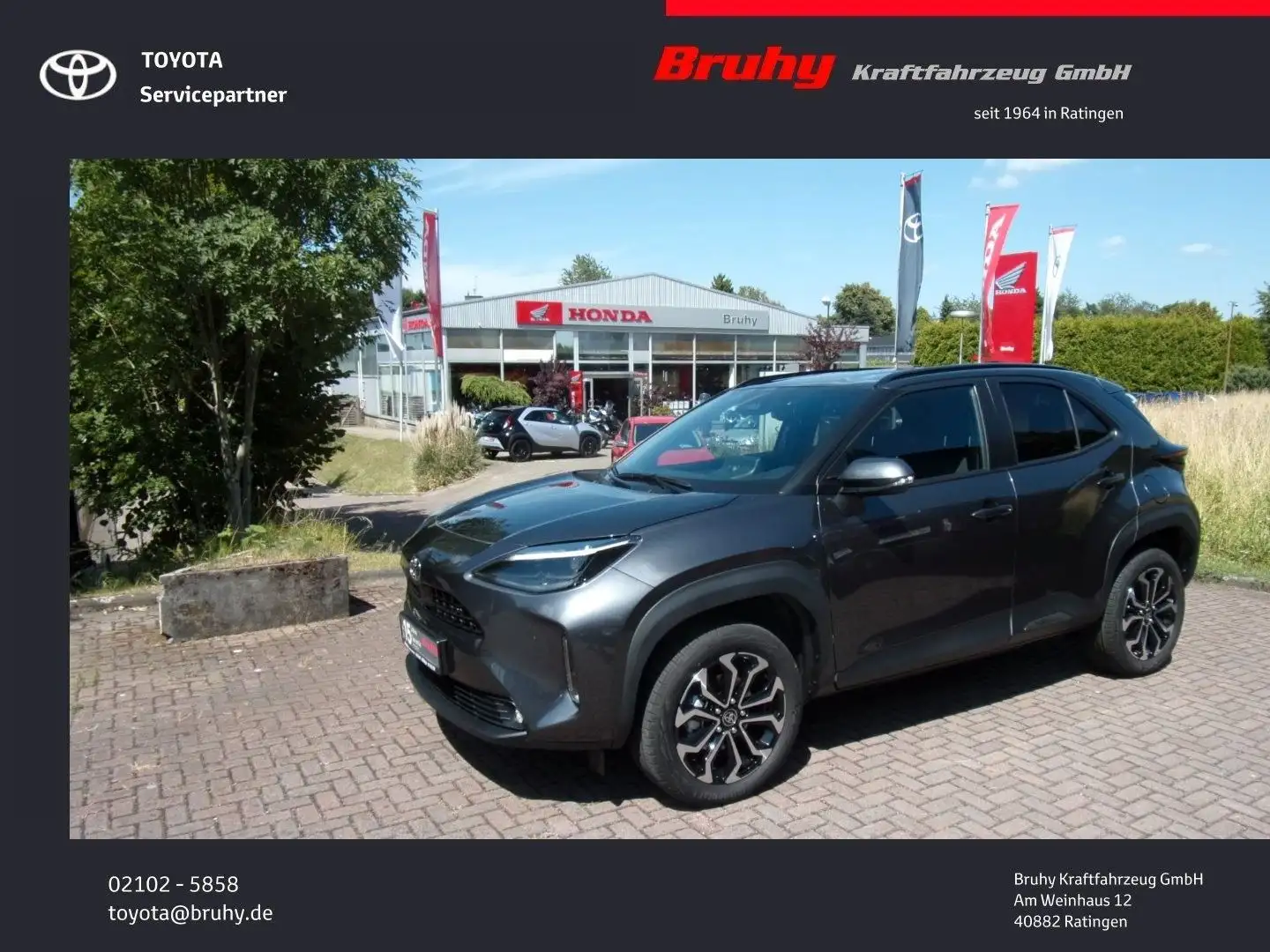 Toyota Yaris Cross 1,5-l-VVT-iE Teamplayer Safety Paket Gris - 1