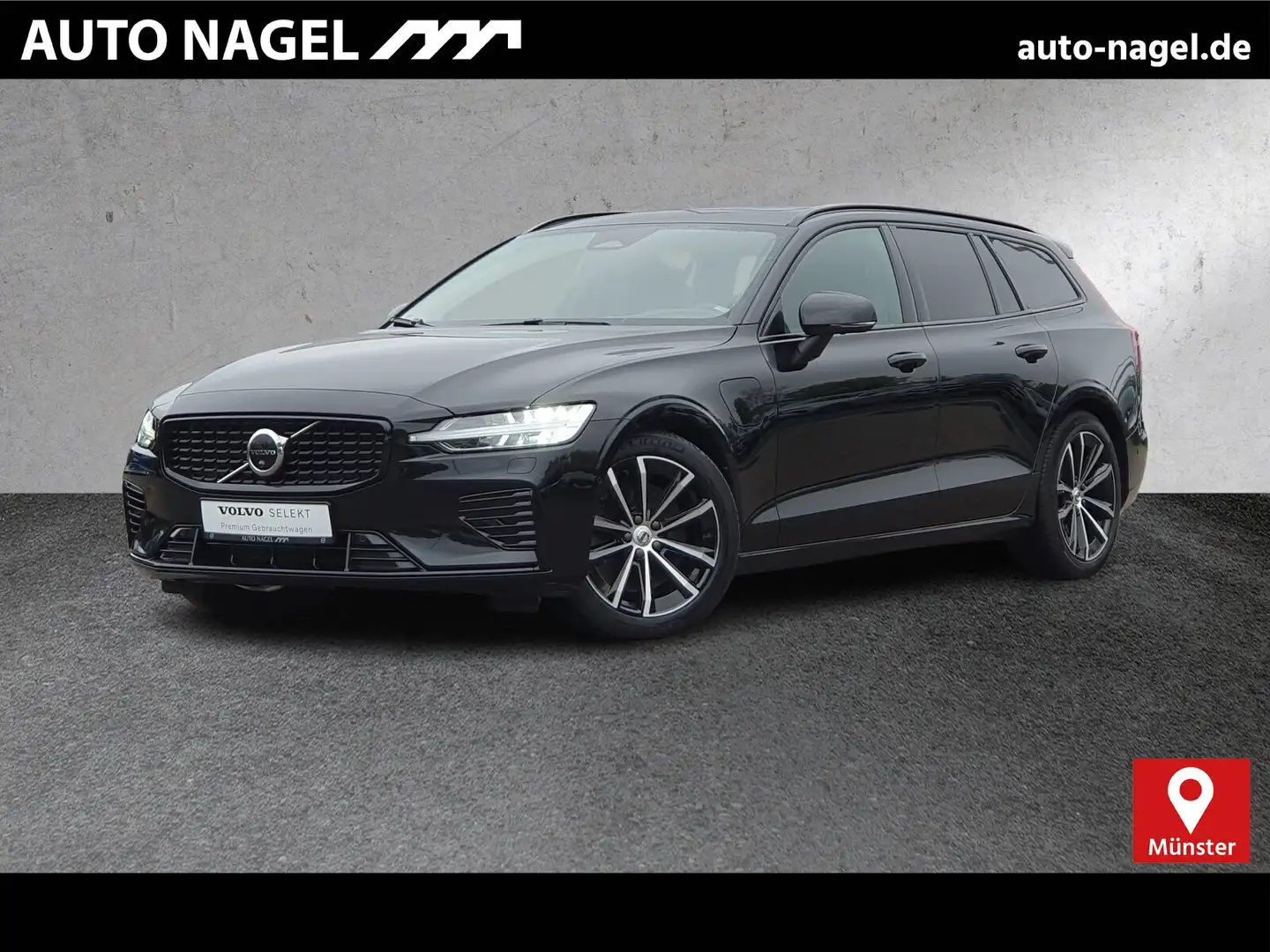 Volvo V60 V60 T8 Twin Engine AWD Ultimate Dark Plug-In SHD Schwarz - 1