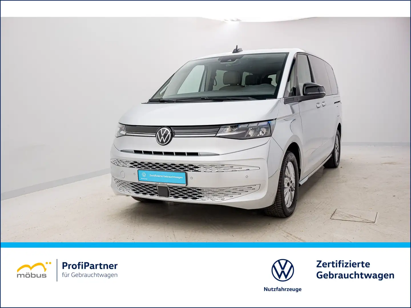 Volkswagen T7 Multivan T7 Multivan 2.0 TDI Life LR*AHK*APP*MFL*RFK*LANE Silber - 1