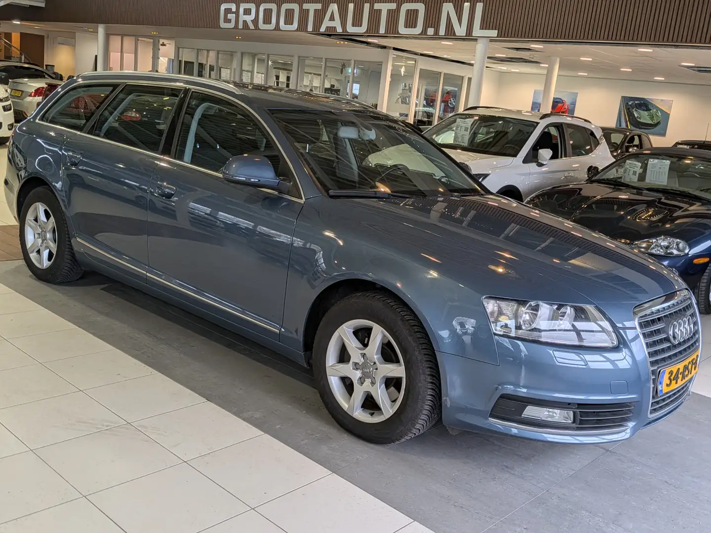 Audi A6 Avant 2.0 TFSI Business Edition Automaat Airco, Tr Blauw - 1