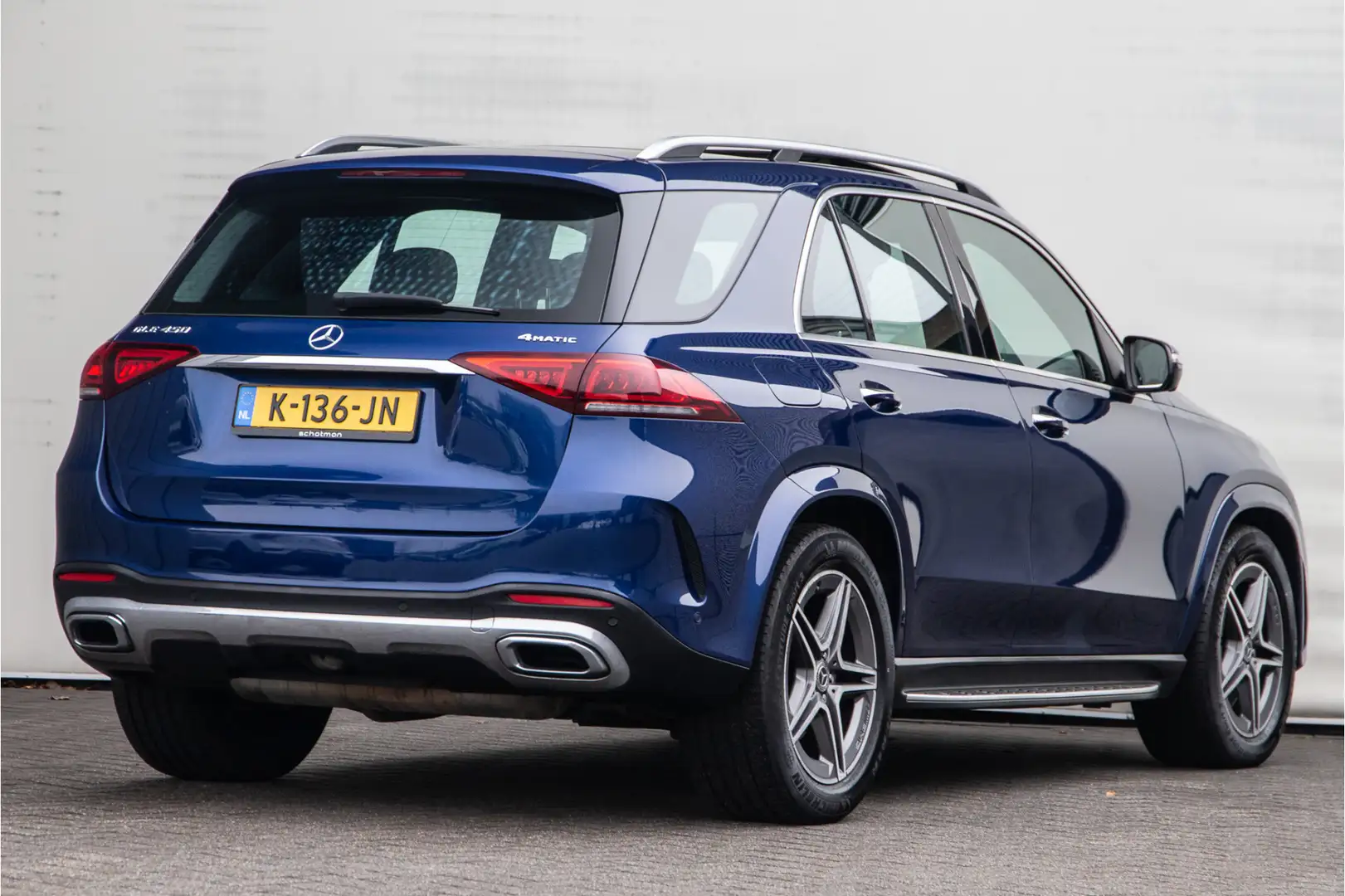 Mercedes-Benz GLE 450 4MATIC Premium Pano, Luchtvering, Burmester, Distr Blau - 2
