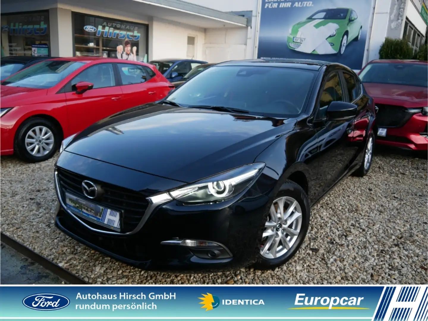 Mazda 3 2.0Skyactiv Exclusive-Line LED DAB Keyless 1Hd HU Schwarz - 1