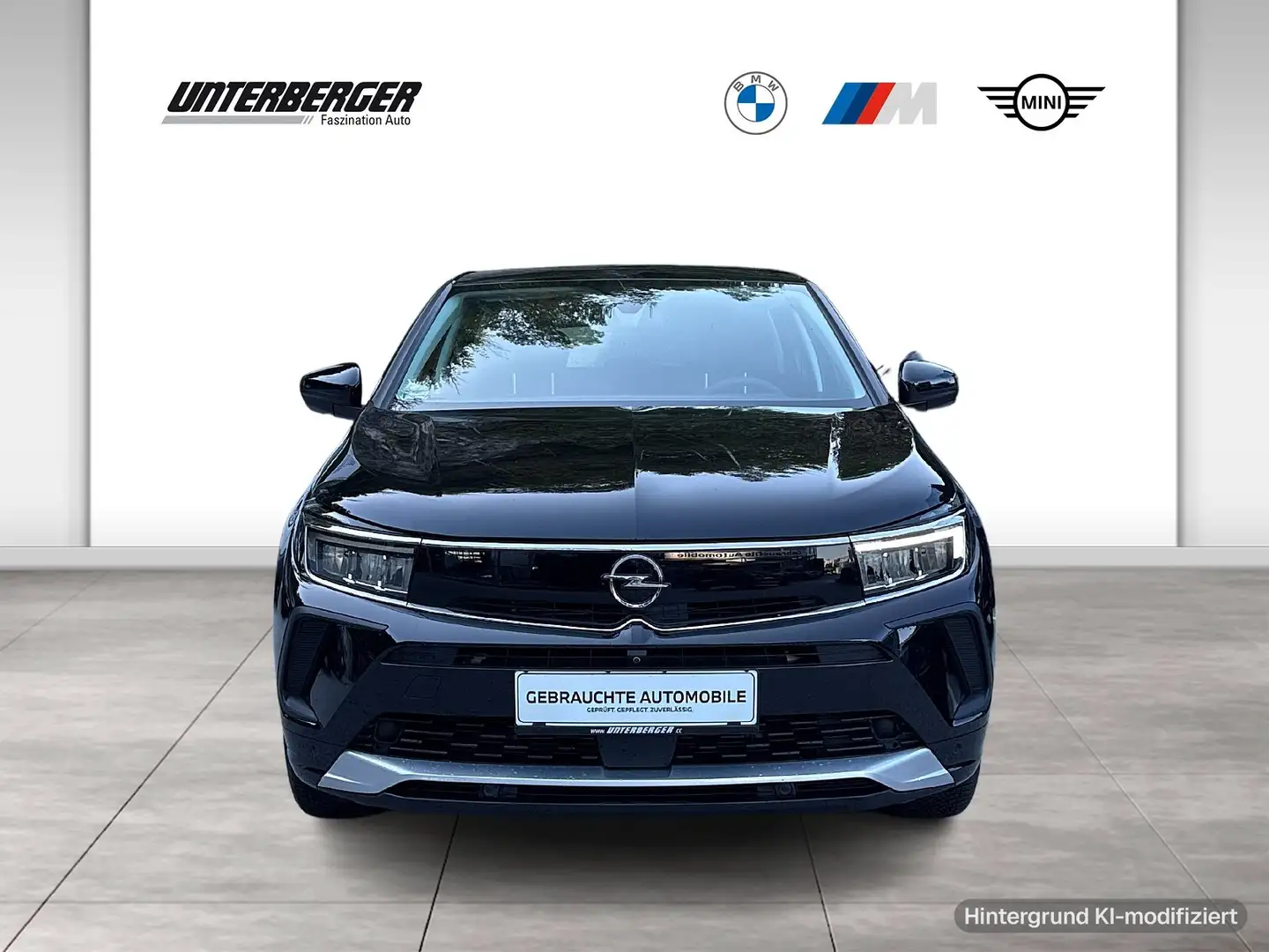 Opel Grandland 1.2 Turbo Enjoy Klimaaut. Schwarz - 2