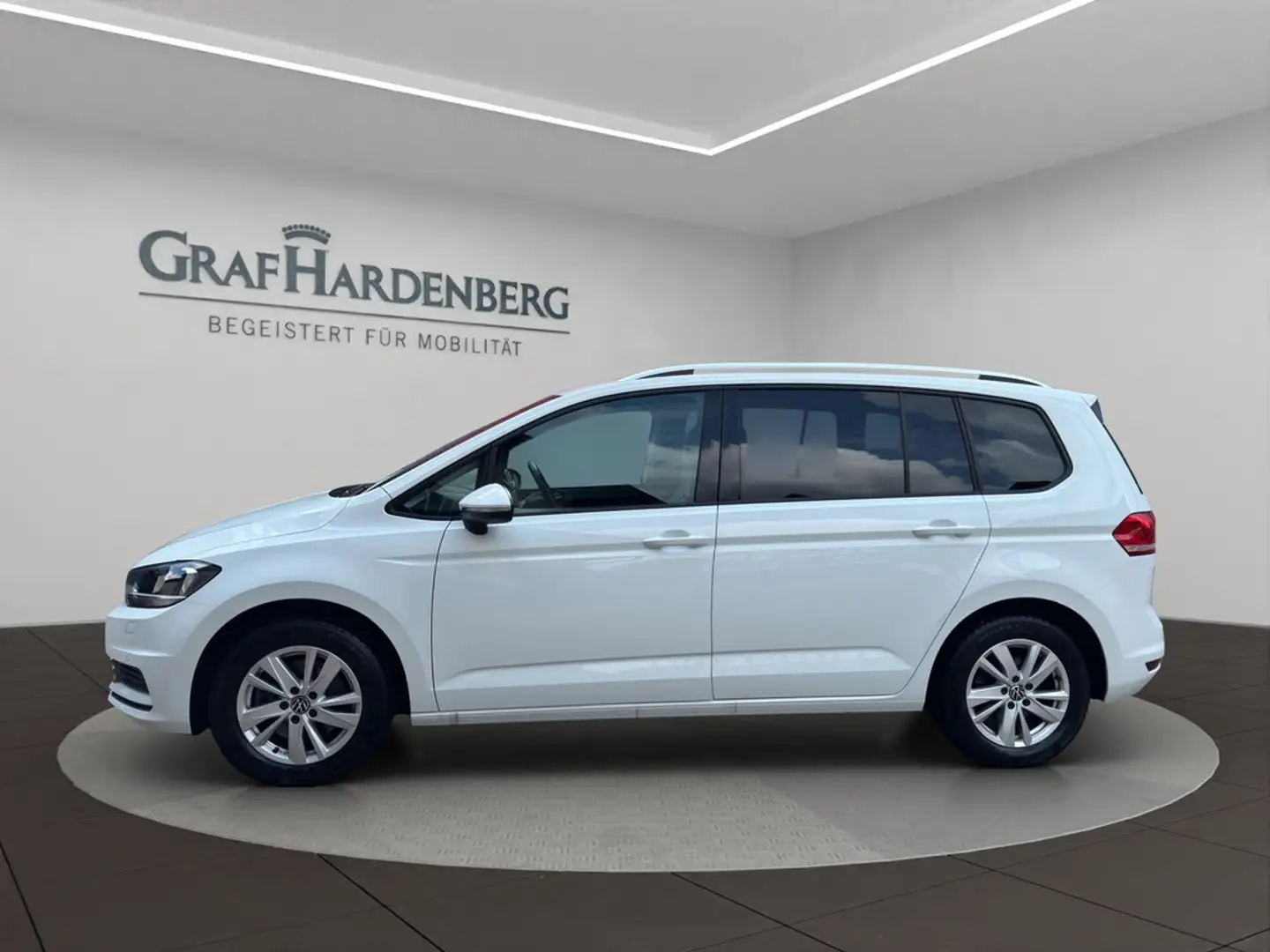 Volkswagen Touran Comfortline 1.5 TSI DSG 7Sitze AHK Navi Weiß - 2