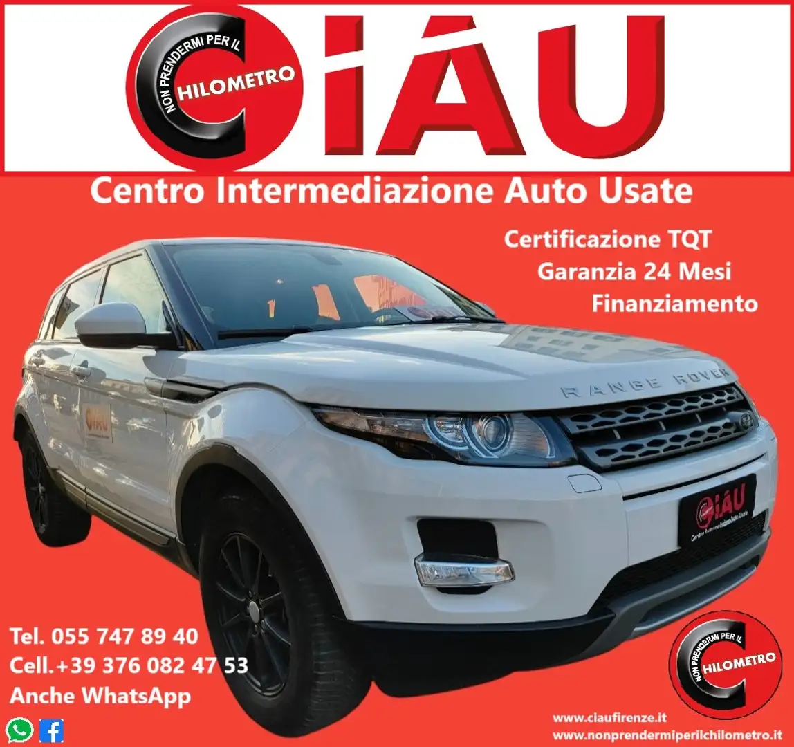 Land Rover Range Rover Evoque Range Rover Evoque  2.2 td4 Dynamic 150cv auto 9m Blanco - 1