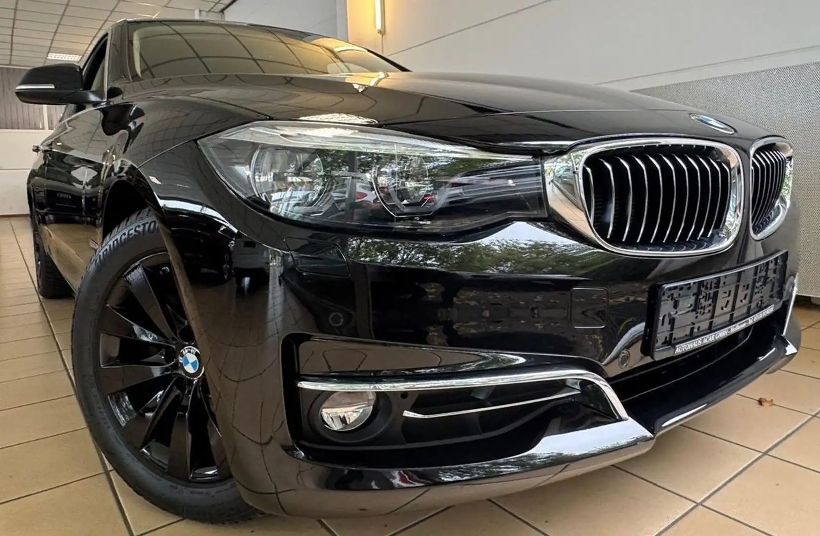 BMW 320 320 d Luxury Line  LED Key-Go Tempo HuD Leder ALU Noir - 1
