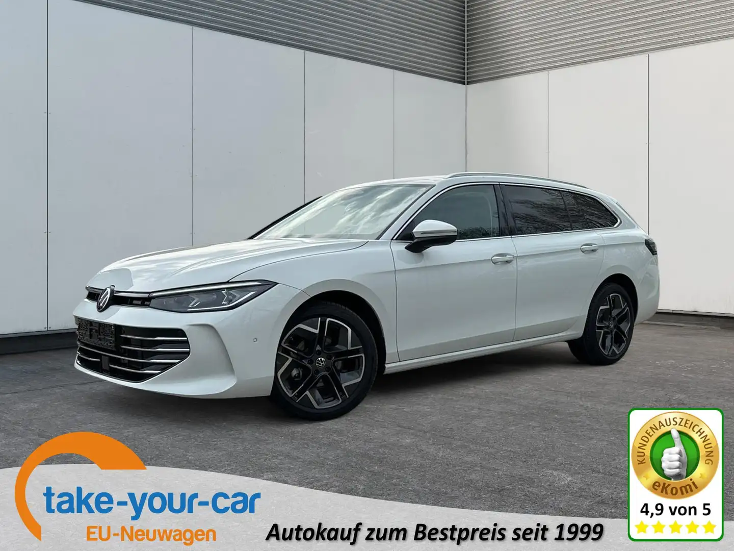 Volkswagen Passat Variant Elegance ***NEUES MODELL 2024*** 1.5 eTSI Mild ... Weiß - 1