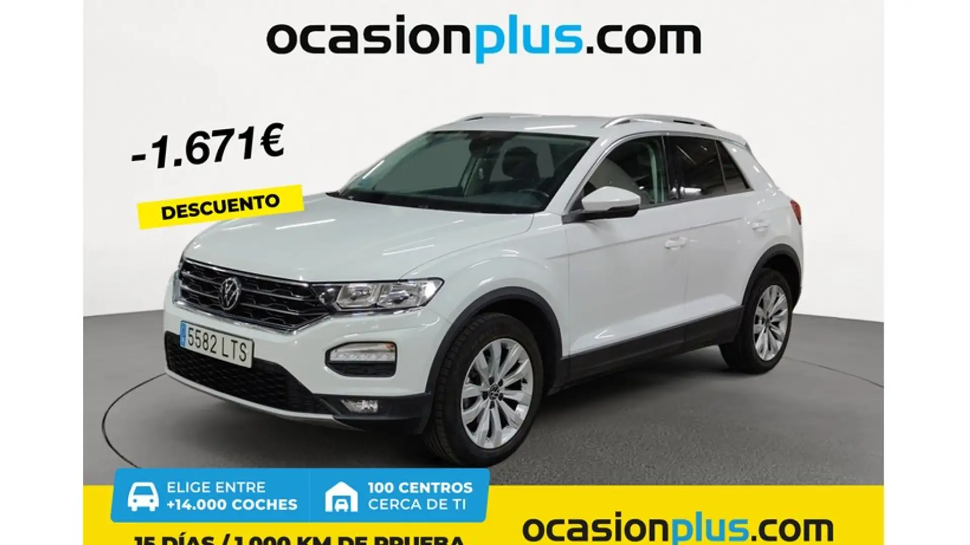 Volkswagen T-Roc 1.5 TSI Advance DSG7 Blanco - 1