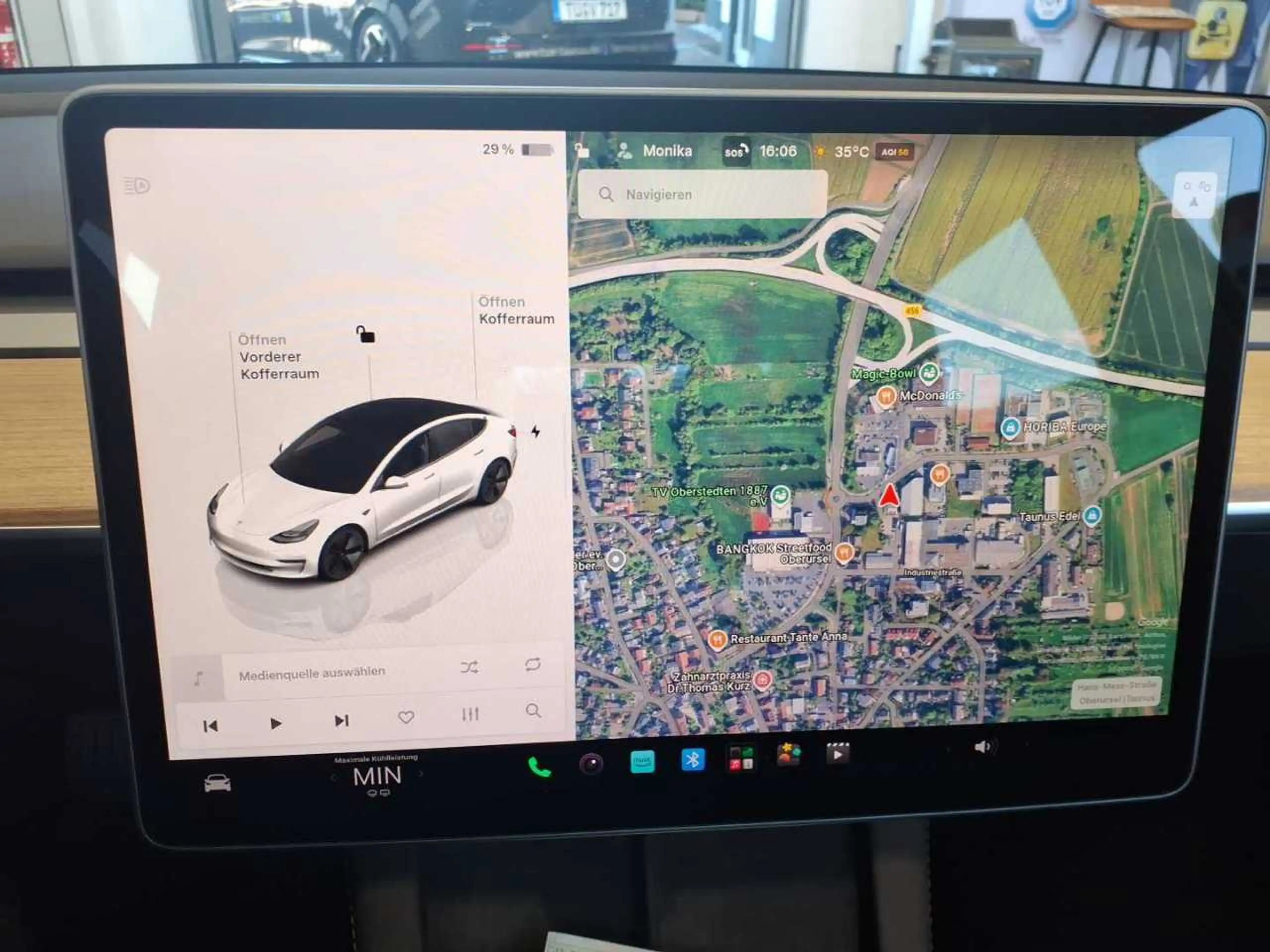 Tesla Model 3 RWD NAVI LED LEDER SHZ PANO RFK LENKRADHZG MEMORY — photo 8
