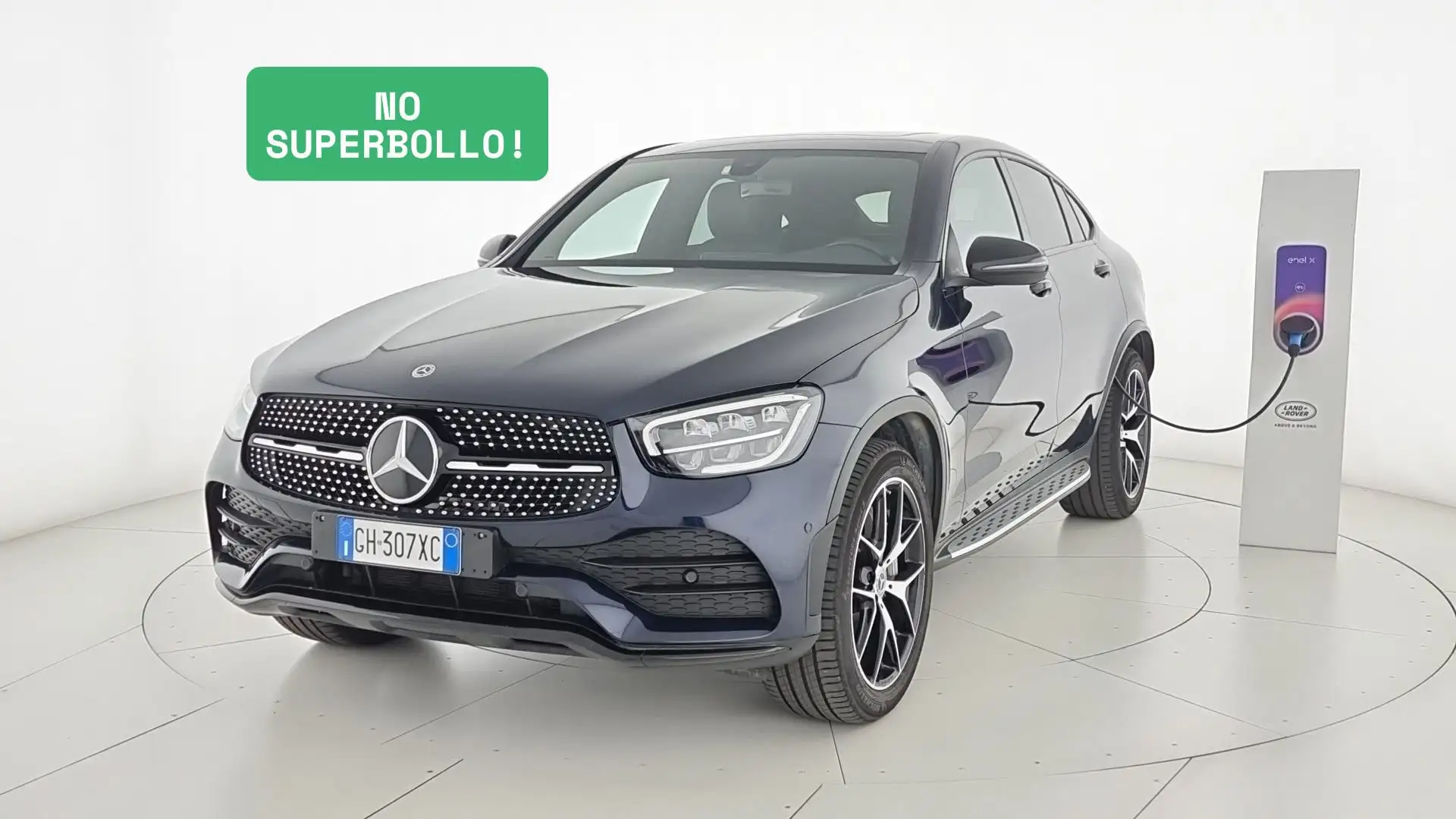 Mercedes-Benz GLC 300 GLC 300 de 4Matic Plug-in hybrid Coupé Premium Blu/Azzurro - 1