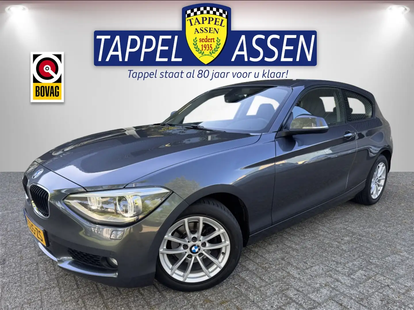BMW 116 1-serie 116i Business+ 136PK AUTOMAAT! Grijs - 1
