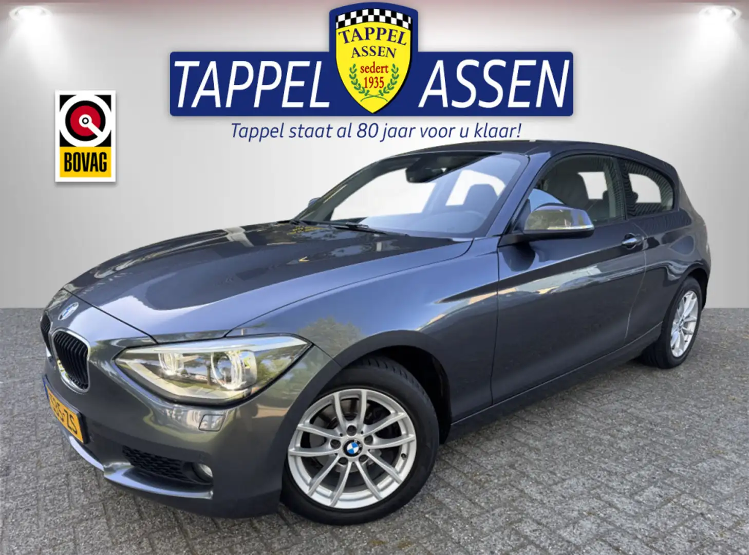 BMW 116 1-serie 116i Business+ 136PK AUTOMAAT! Gris - 1