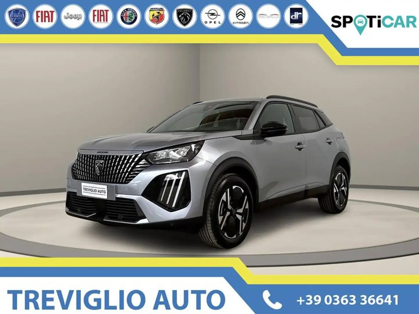 Peugeot 2008 PureTech 100 S&S Allure VISION PACK & DRIVE ASSIST Grigio - 1