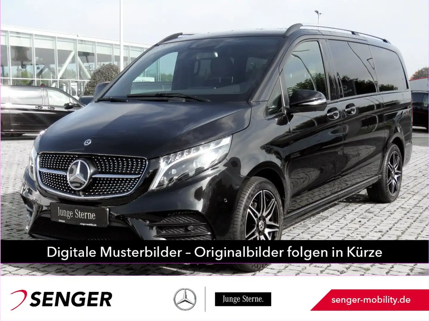 Mercedes-Benz Vito V 300d Edition Exclusive 4x4 lang AMG LUXUSSITZE Schwarz - 1