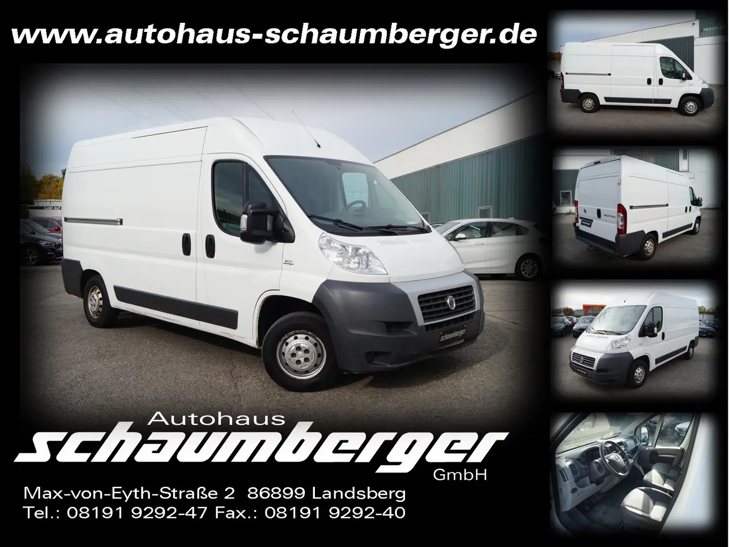 Fiat Ducato Multijet 120 2.3 JTD Hochraumkasten L2H2 Weiß - 1