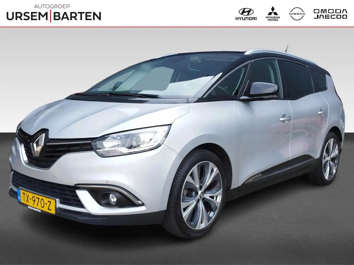 Renault Grand Scenic 1.3 TCe Intens 7p. | 7-zitter | Zwart dak | Half l Gris - 1