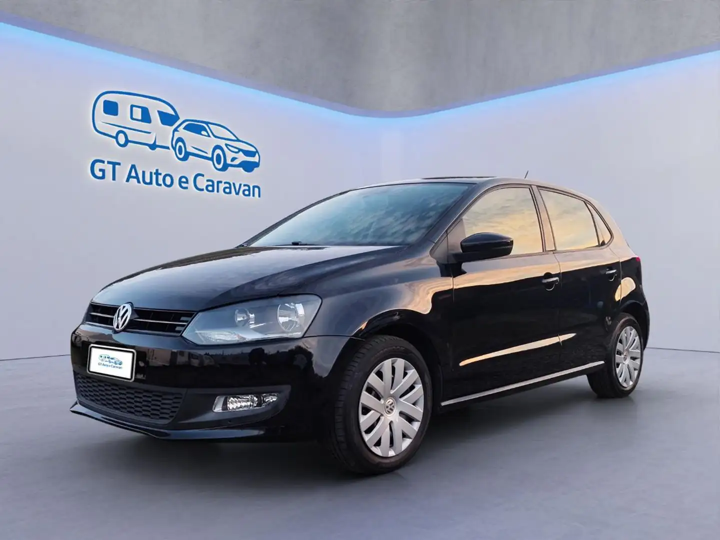 Volkswagen Polo 1.4 BENZINA 5 porte 65.400 KM UNICO PROPRIETARIO Nero - 1