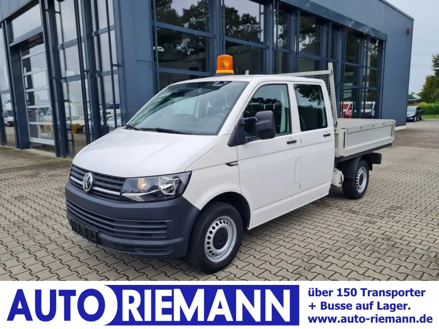 Volkswagen T6 Doka TDI LR AHK Leiterträger Klima STANDHEIZ Weiß - 1