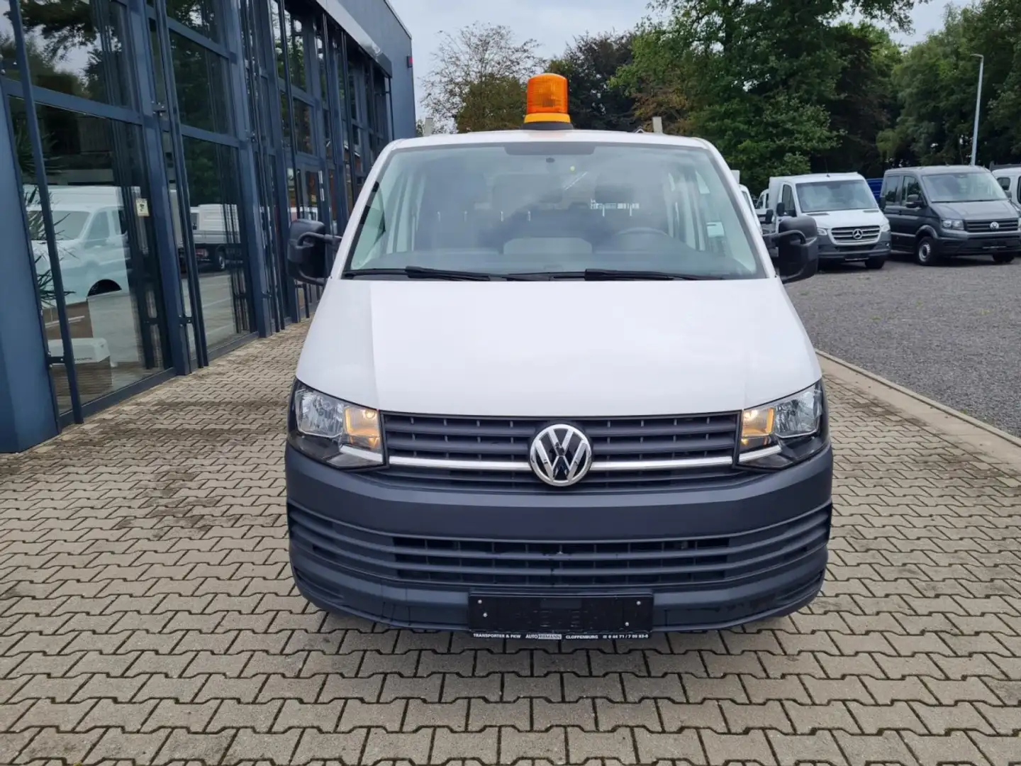 Volkswagen T6 Doka TDI LR AHK Leiterträger Klima STANDHEIZ Weiß - 2