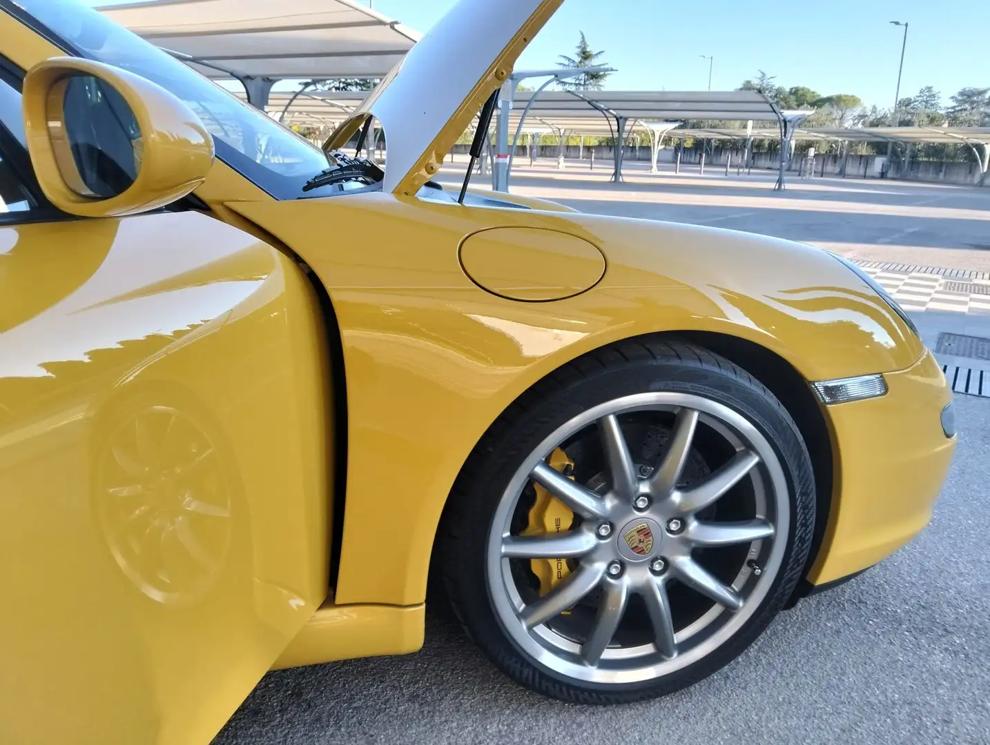 Porsche 911 997 MANUALE 3.8 Sport Chrono Plus anno 2006 Giallo - 2